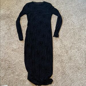 Sheer spiderweb dress
